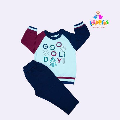 Baby Pullover Outfit Set Happy Holiday