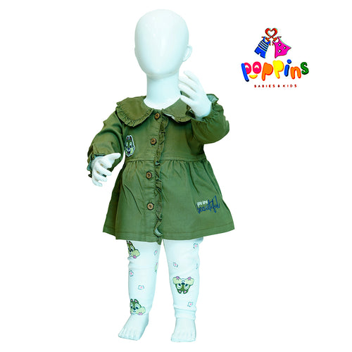 Baby and Toddler Comfy Dress Set Chipmunk