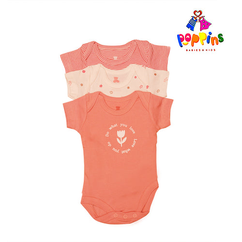 Baby Bodysuit-Pack Of 3Pcs Striped