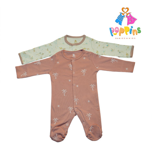 Baby Romper Pack Of 2Pcs Desert Safari