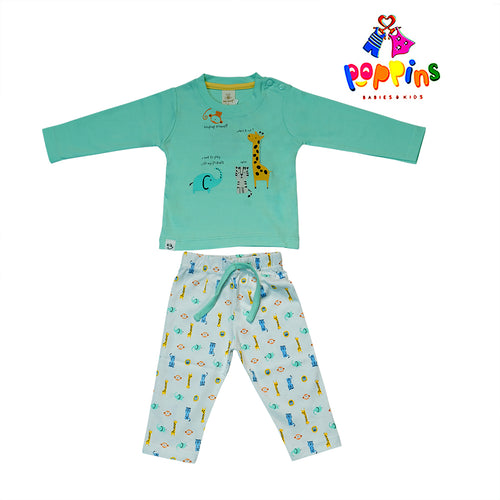 Baby Full Sleeve Set Adventure Animal