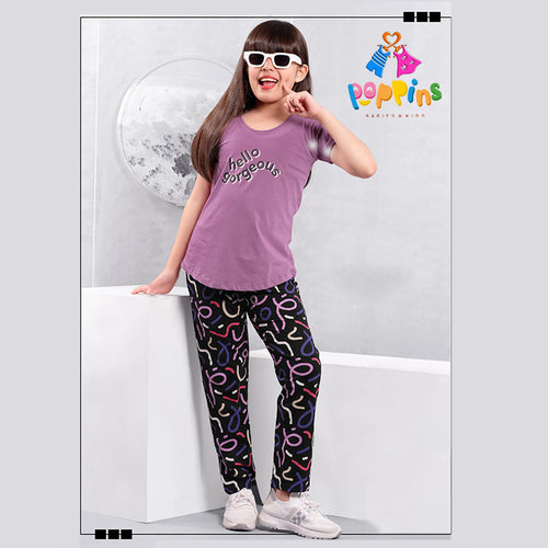 Kids Hello Gorgeous Tshirt pant set