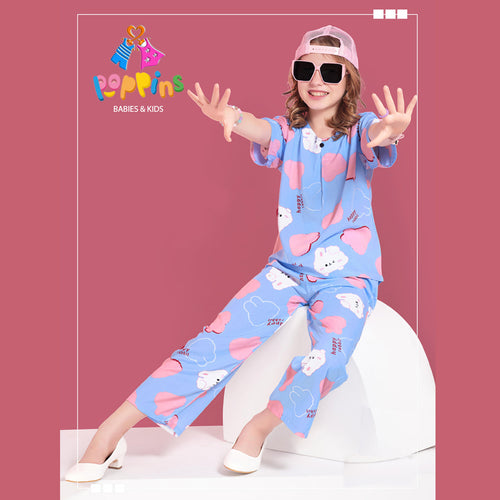 Kids Carefree Comfort Crew_Co-Ord Set