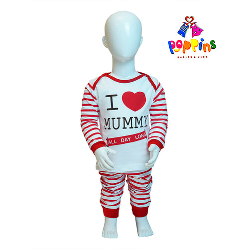 Baby Full Sleeve set with Love Mummy