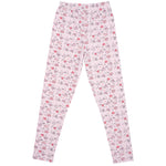 Girls Printed Leggings- Little Hearts