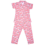 Kids cotton printed night suit- Unicorn