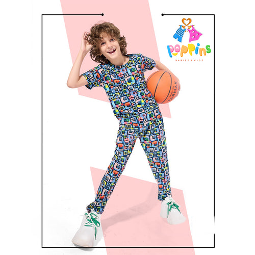 Kids Night Suit Painting Checked