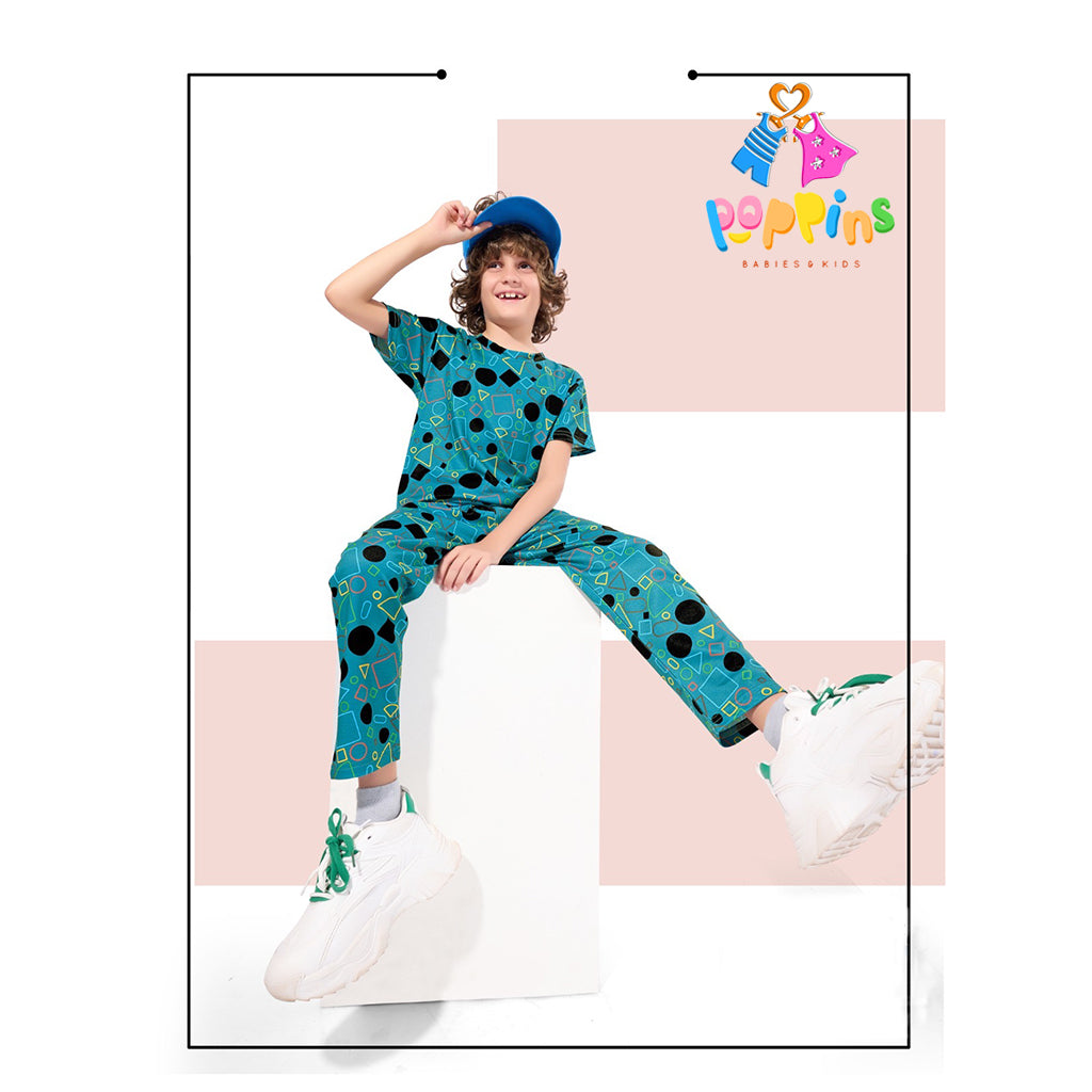 Kids Night Suit Mathematical Angle