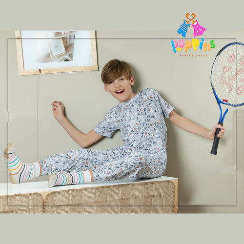 Kids Night Suit Alphabetical