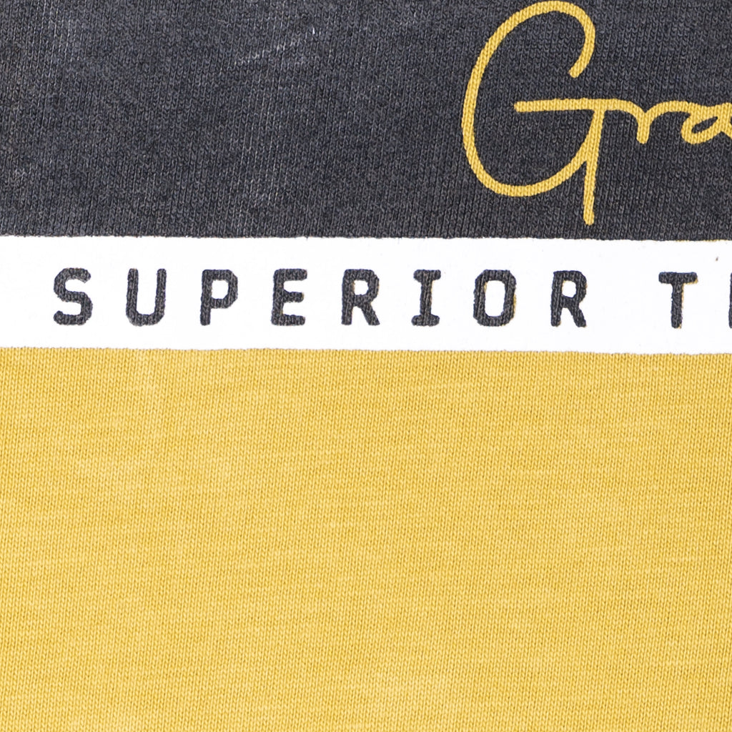 Boys Graphic T-Shirt Short set- Yellow