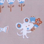 Kids cotton printed night suit- Safari