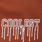 Boys Graphic T-Shirt Short set- Rust