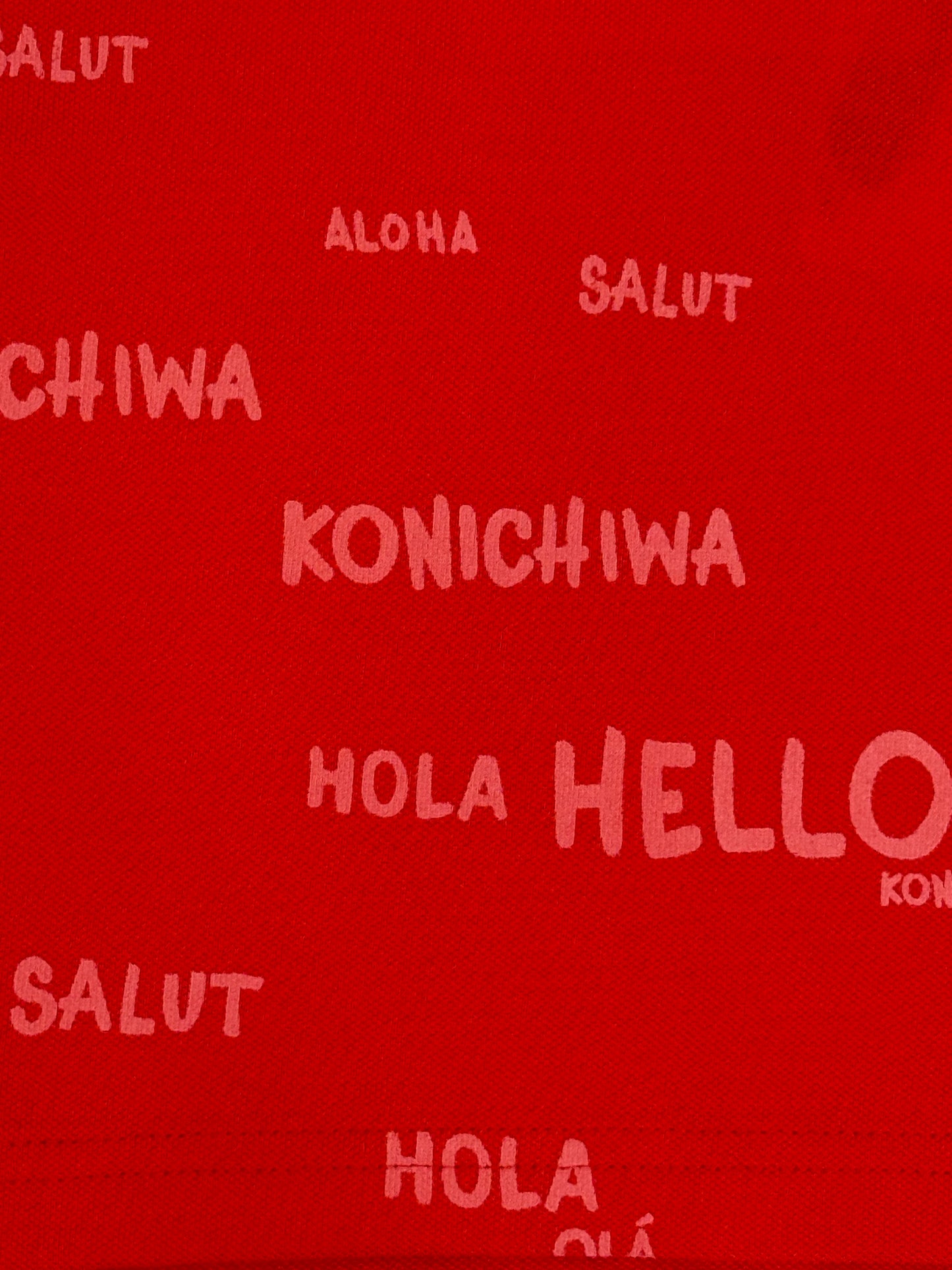 Toddler Polo Tshirt- Aloha