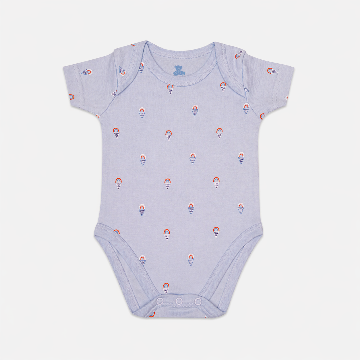 Baby Bodysuit-Pack Of 3Pcs Ice Cream