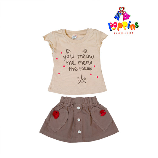 Baby and Toddler Skirt Meow