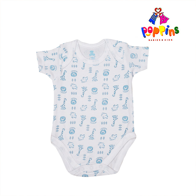 Baby Bodysuit-Pack Of 3Pcs Animal striped