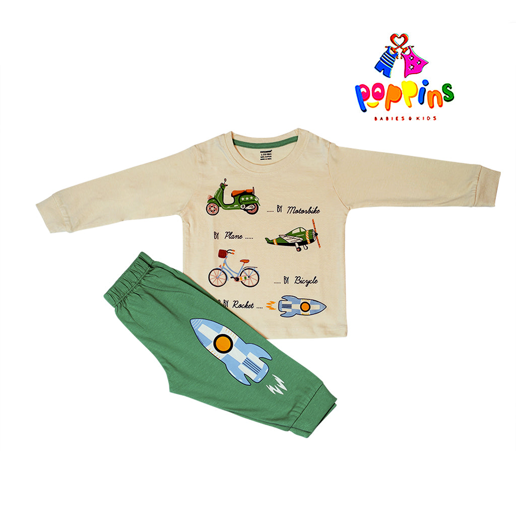 Baby and Toddler outfit set- Beige