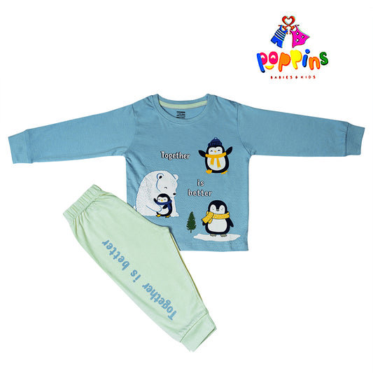 Baby and Toddler outfit set- Blue