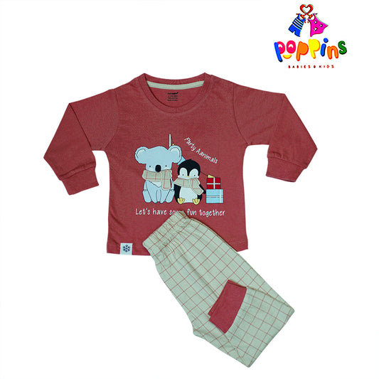 Baby and Toddler outfit set- Peach