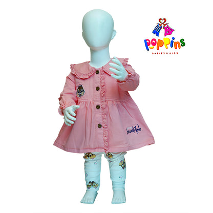 Baby and Toddler Comfy Dress Set Chipmunk
