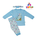 Baby Full Sleeve Set & Head Band hearts