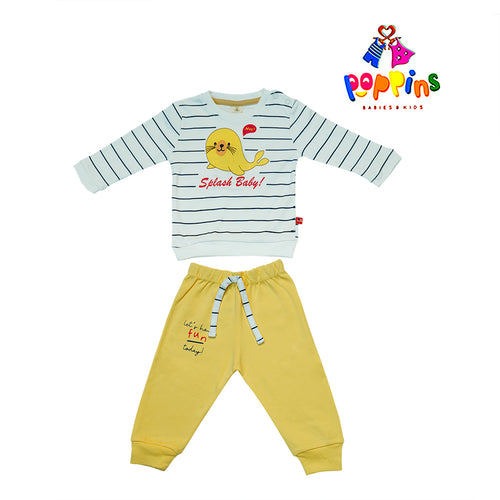 Baby Splash Baby With A Fish_Sleeve Set