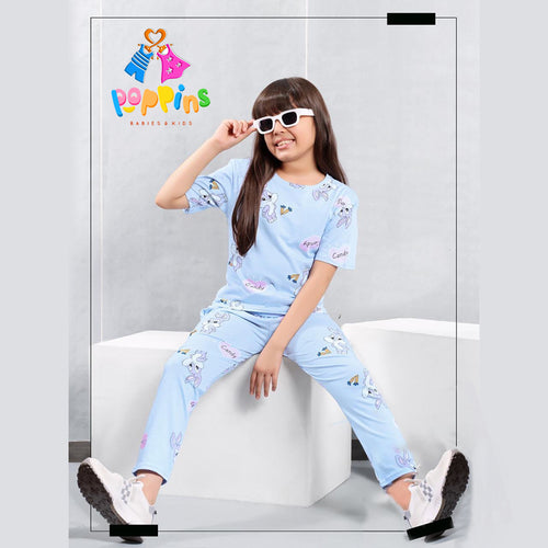 Kids Night Suit Bunny