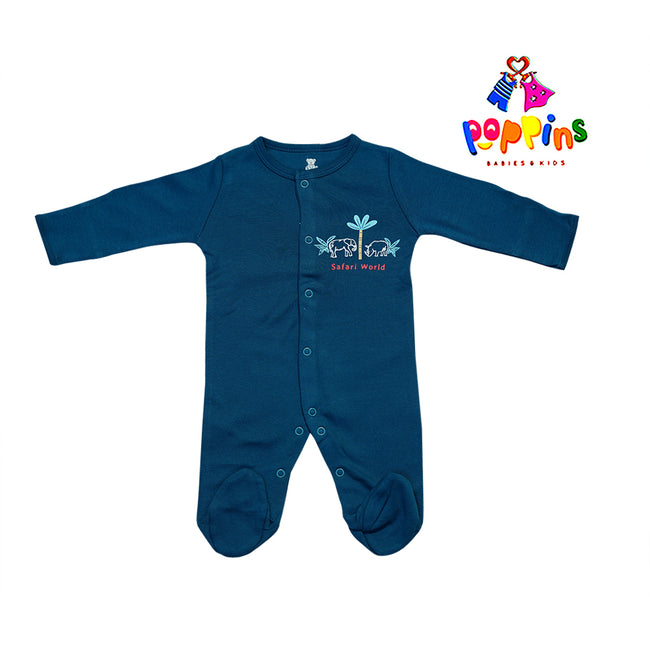 Baby Full Romper-Pack Of 3Pcs Animal Safari