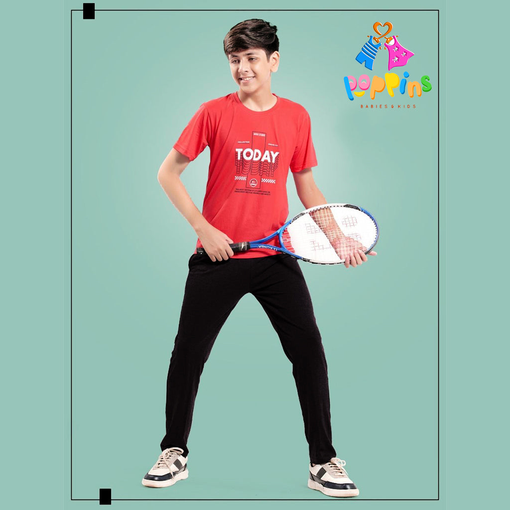 Kids T-Shirt Pant Set World Today