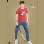 Kids T-shirt Pant Set Never Postpone Enjoying