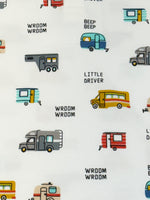 Toddler Polo Tshirt- Little Driver