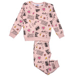 Rock Star Sweat Set-Pink