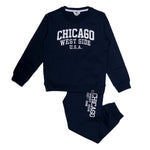 Chicago Sweat set - Navy Blue