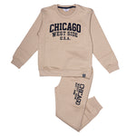 Chicago Sweat set - Beige