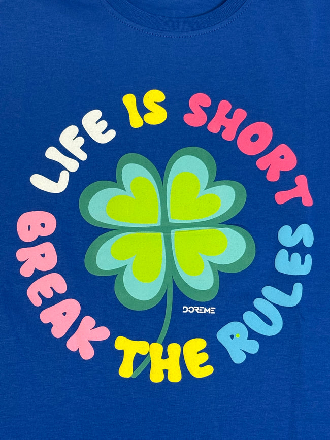 Girls Graphic Tshirt- Life