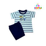 Baby T-Shirt Short Set Teddy Explorers