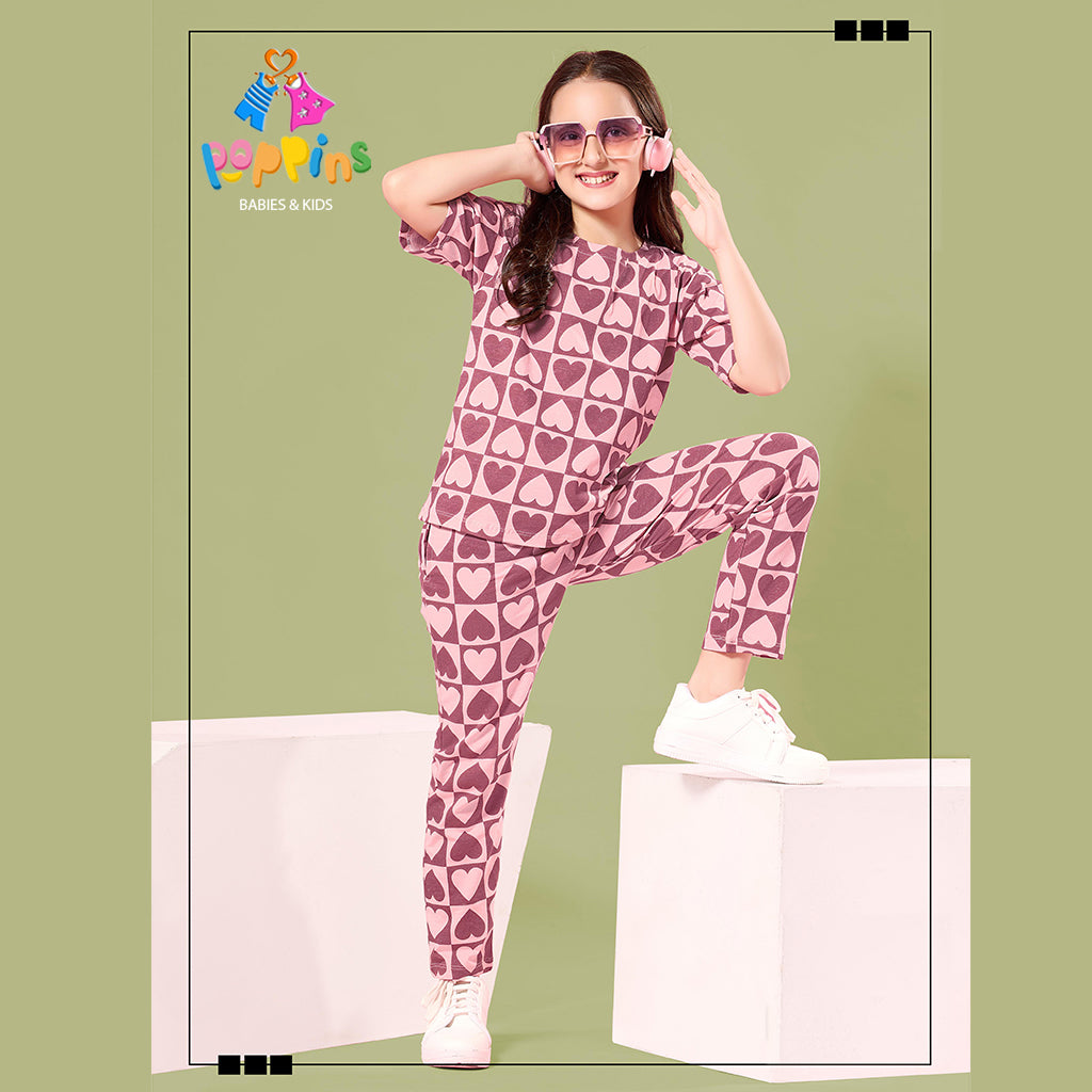 Girls Co-Ord set- Love