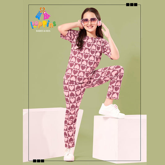 Girls Co-Ord set- Love