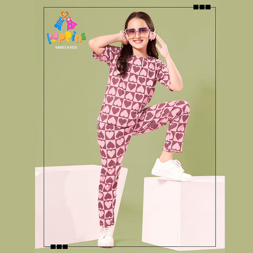 Kids Love Printed Premium Co-Ord set