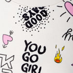 Rock Star Sweat Set- Ivory