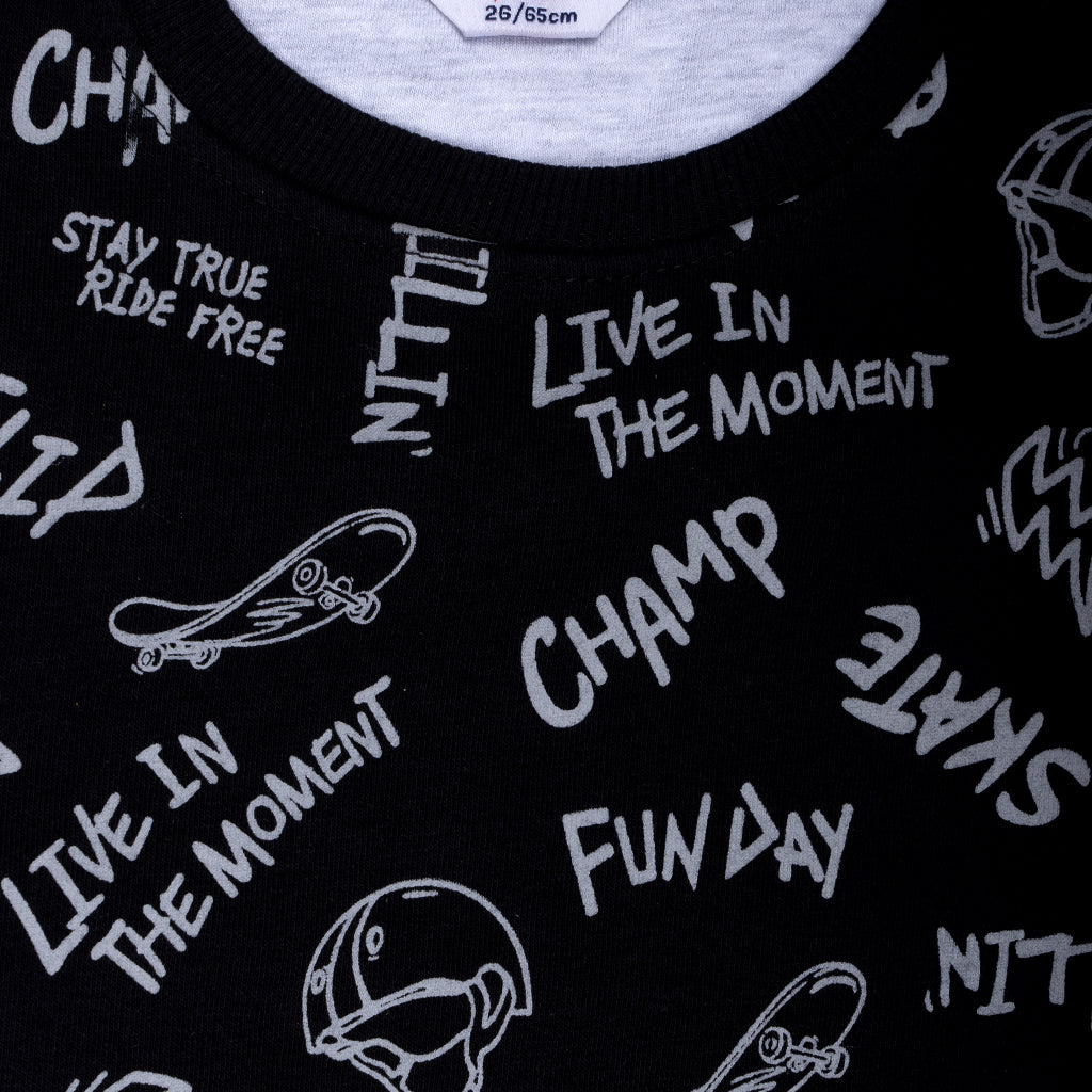 Gamer Sweat set- Black
