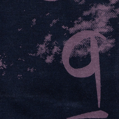 Girls Graphic Sleep set- Navy/Purple