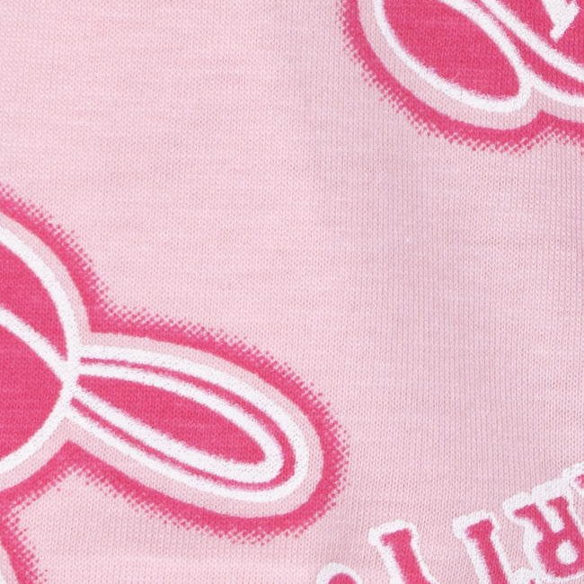 Girls Graphic Bunny Sleep set- Pink