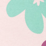 Spring Flower Sweat Set-Rose