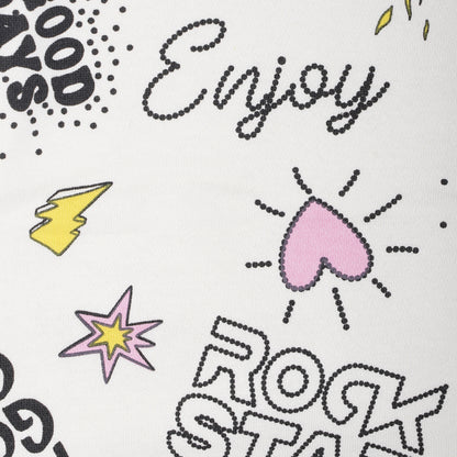 Rock Star Sweat Set- Ivory
