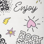 Rock Star Sweat Set- Ivory