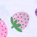Girls Printed Leggings- Strawberries