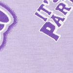 Girls Graphic Bunny Sleep set- Voilet