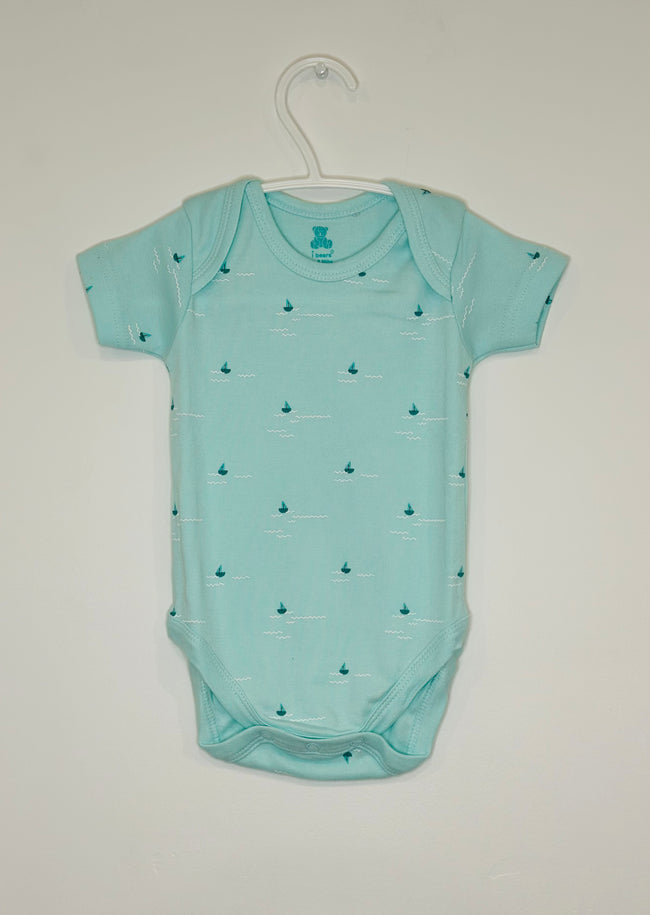 Baby Bodysuit-Pack Of 3Pcs Bird Plane & Ship