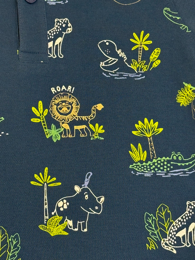 Toddler Polo Tshirt- Jungle